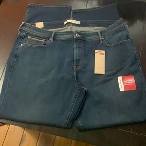 Levi’s Perfectly Shaping Straight Leg Jeans, 24W